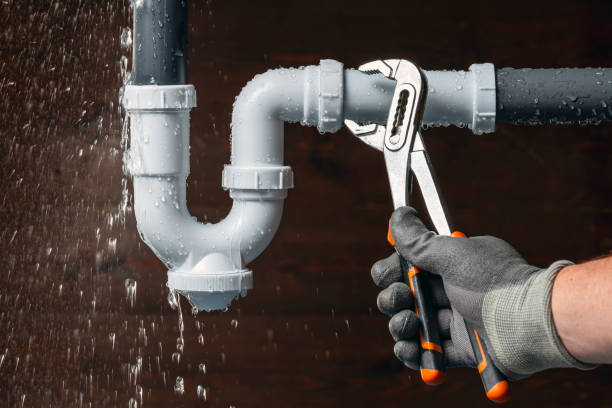 Professional Leak Detection technician working in San Juan, TX